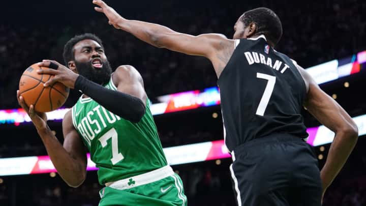 Jaylen Brown - Boston Celtics - Kevin Durant - Brooklyn Nets